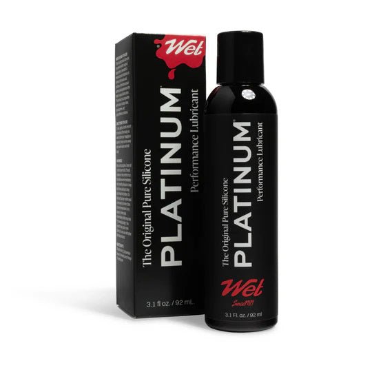 Wet Platinum Luxury Silicone Lubricant 3.1oz - TruLuv Novelties