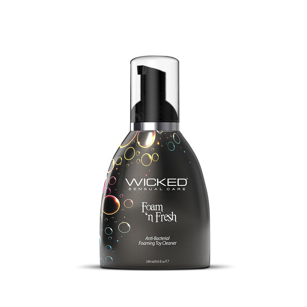 Wicked Foam 'n Fresh Anti - Bacterial Foaming Toy Cleaner 8 oz. - TruLuv Novelties