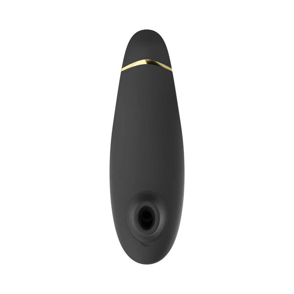 Womanizer Premium 2 Rechargeable Silicone Luxurious Pleasure Air Clitoral Stimulator Black - TruLuv Novelties