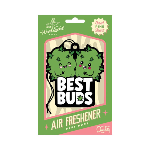 Wood Rocket Air Freshener Best Buds - TruLuv Novelties