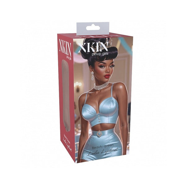 Xkin Pinup Girls Lulu Liplust Stroker Brown - TruLuv Novelties