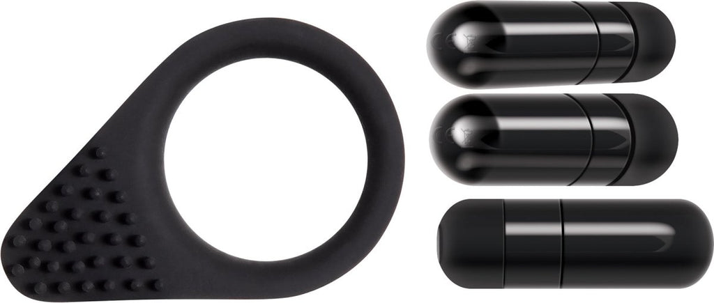 Zero Tolerance Black Knight Cock Ring - TruLuv Novelties