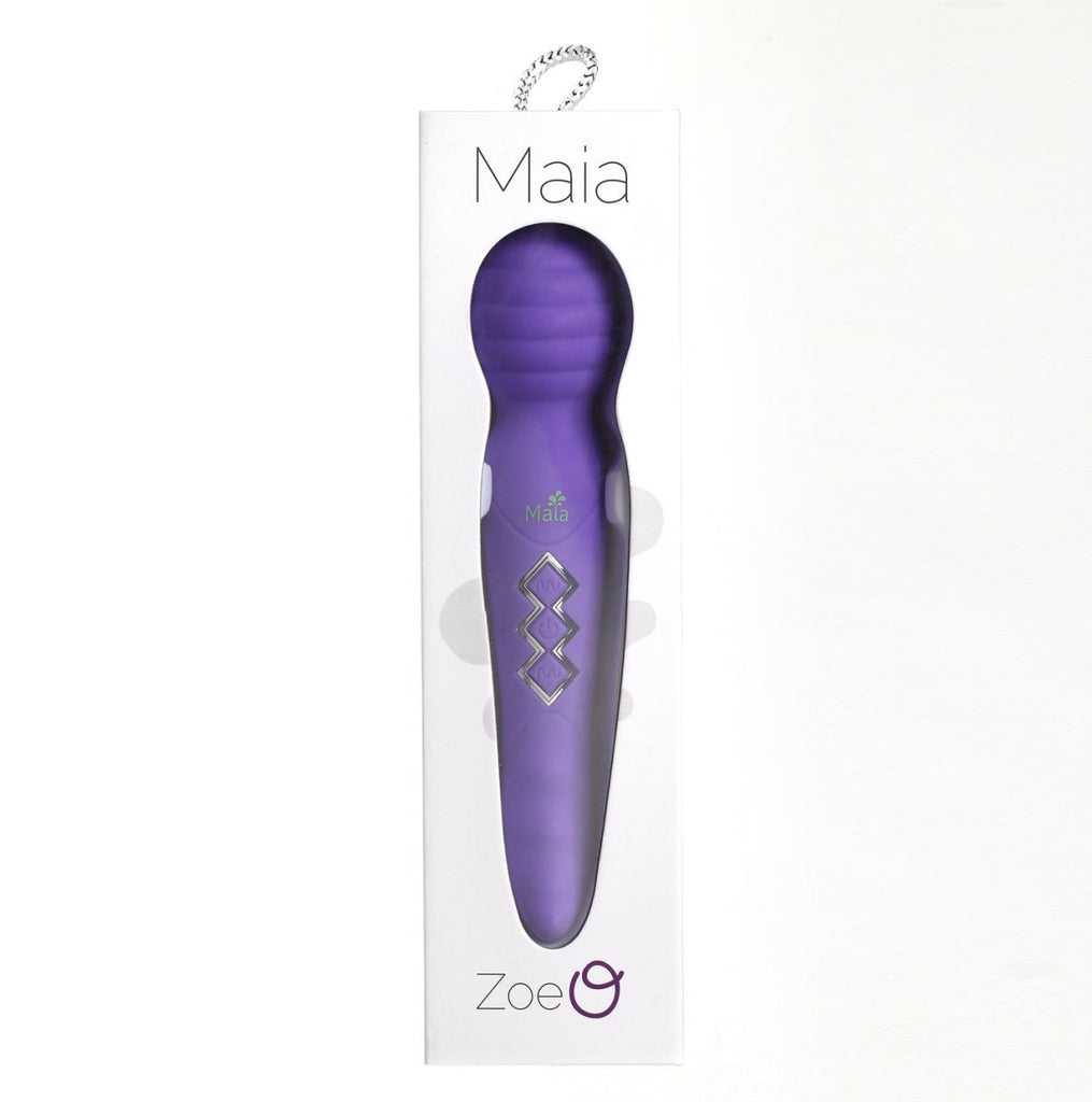 Zoe Twisty Dual Vibrating Pleasure Wand - TruLuv Novelties